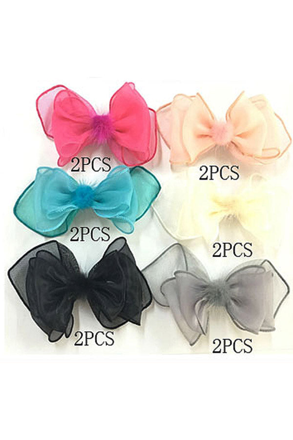 Alligator Clip Fashion Bow