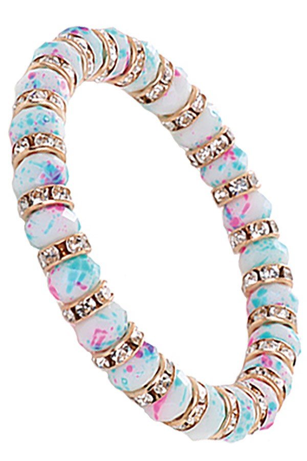 Multi Bead Stretch Bracelet