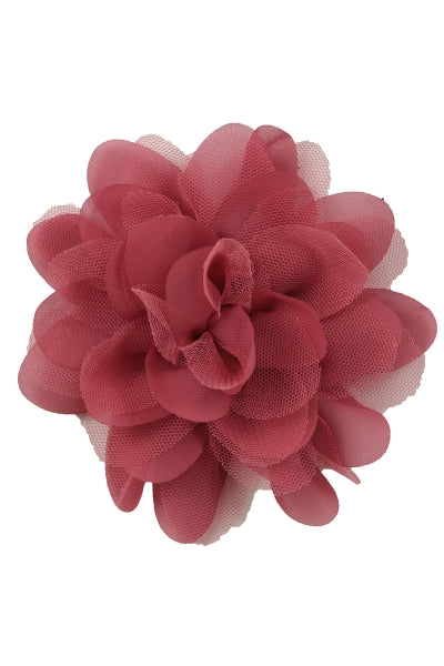 Mesh Flower with pin