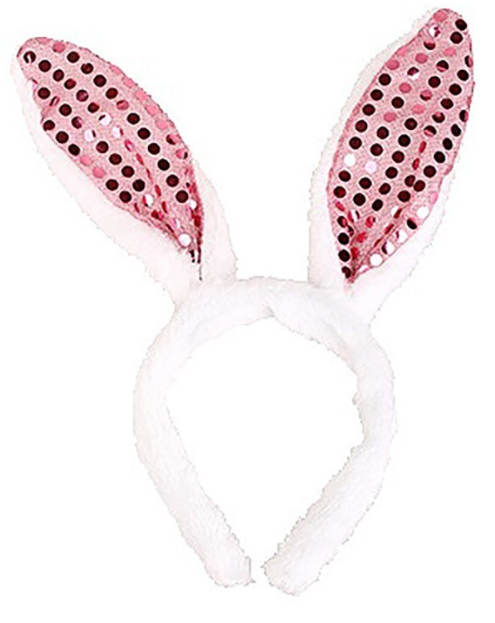 Sequin Bunny Ear Headband