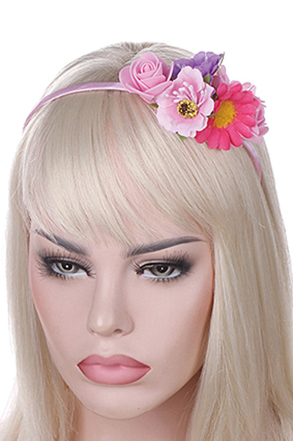 Flower Accent Headband
