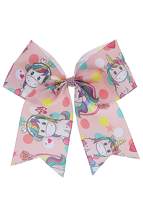 Unicorn Bow Hair Clip