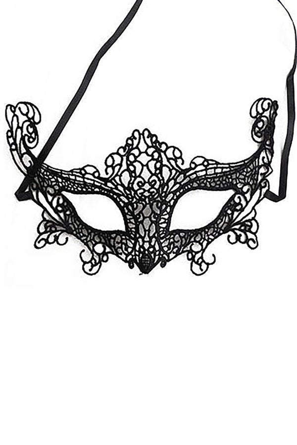 Black Lace Mask
