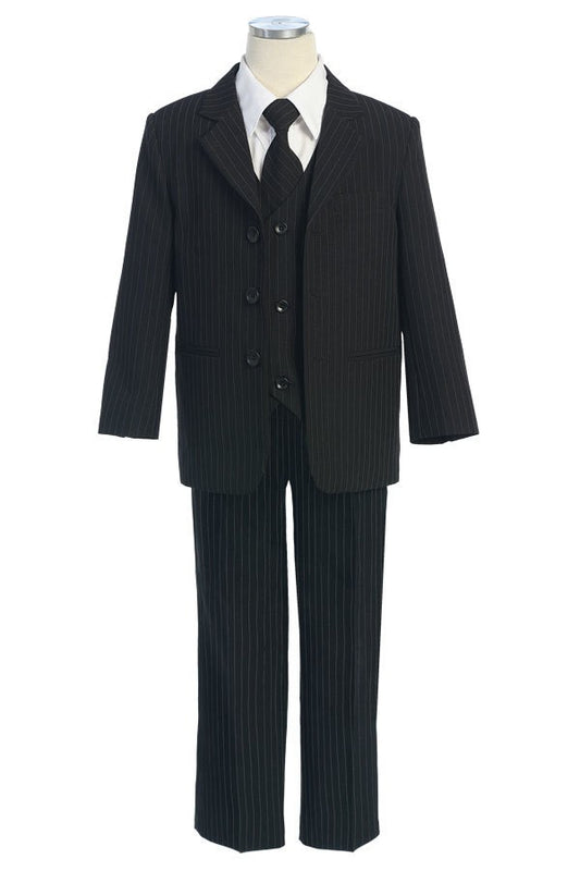 Boys 5pcs Striped Suit S-1