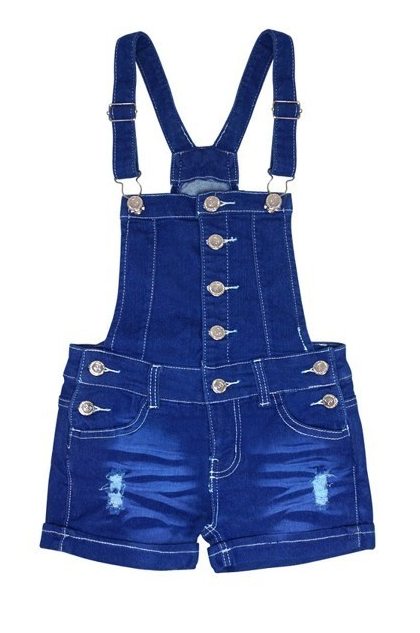 Denim Yummy Wash Shortall