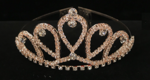 Cubic Zirconium Comb Crown CR-10467