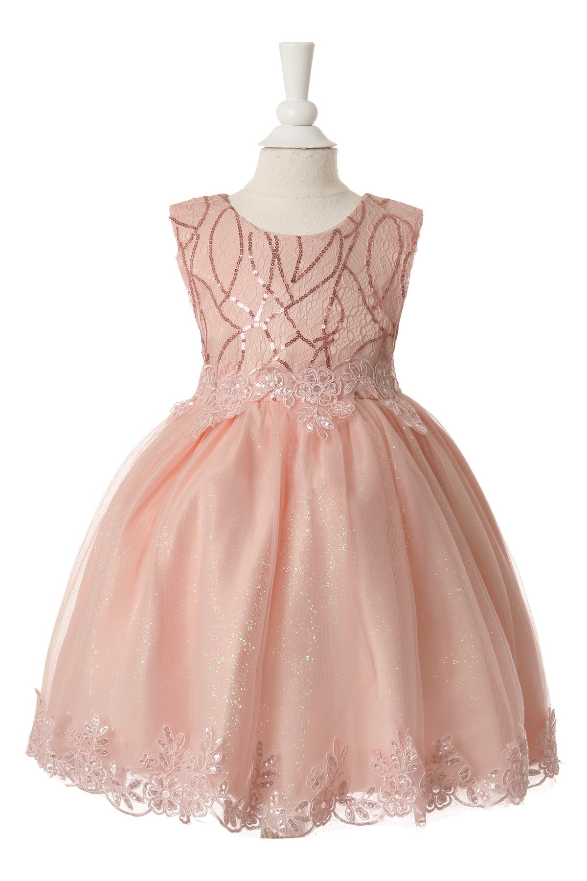 Sparkly Baby Dress 10006
