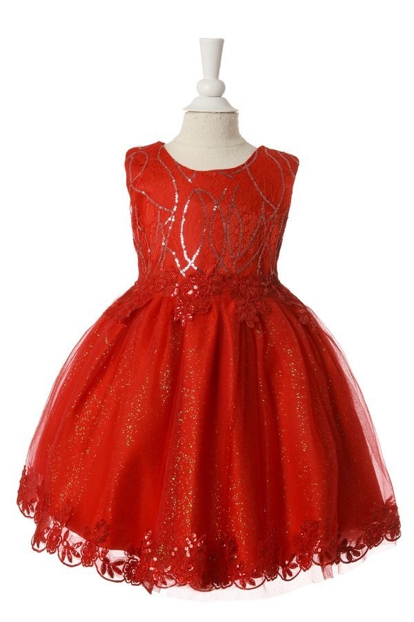Sparkly Baby Dress 10006