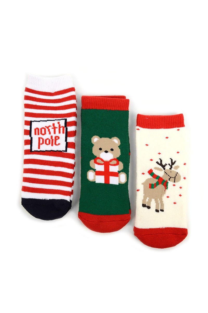 Toddler Christmas Socks 24TXMS