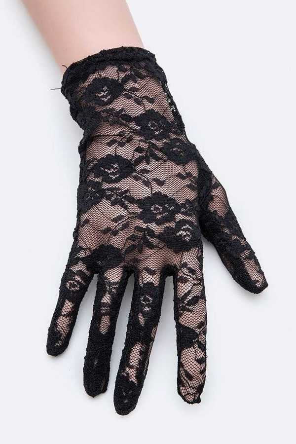 Lace Fashion Gloves 95-AGL2013