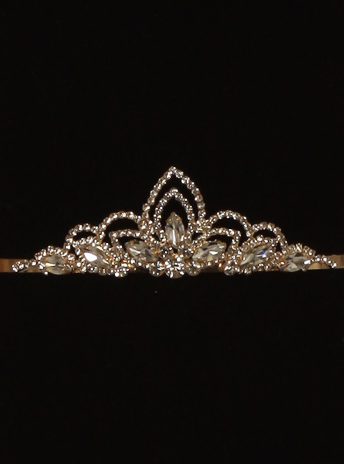 Rhinestone crown with comb CR-60667
