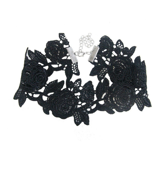 Floral Lace Choker Necklace