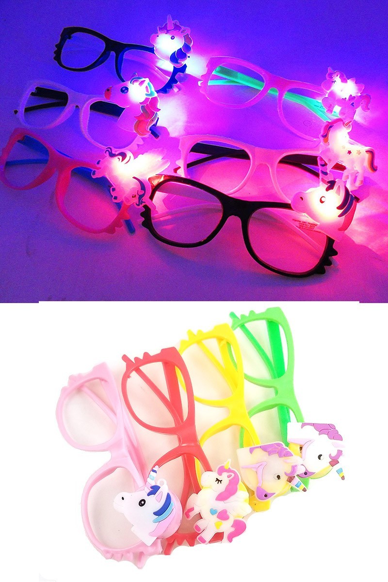Light Up Unicorn Glasses G136GU