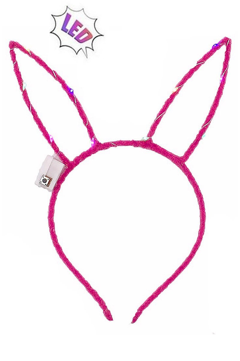 Light Up Bunny Ear Headband HA4655