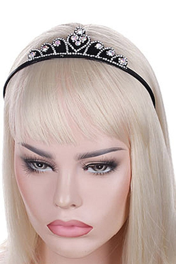 Rhinestone Crown Headband HBD3601