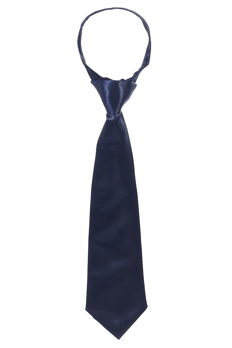 Satin Zipper Necktie LY