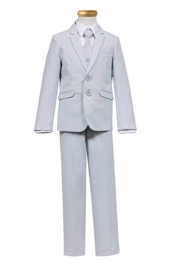 Boy's 5pcs Suit Slim Fit S5005