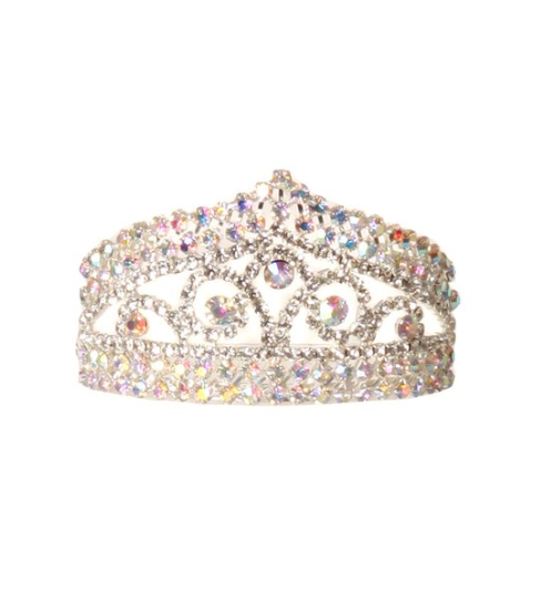 Rhinestone comb tiara